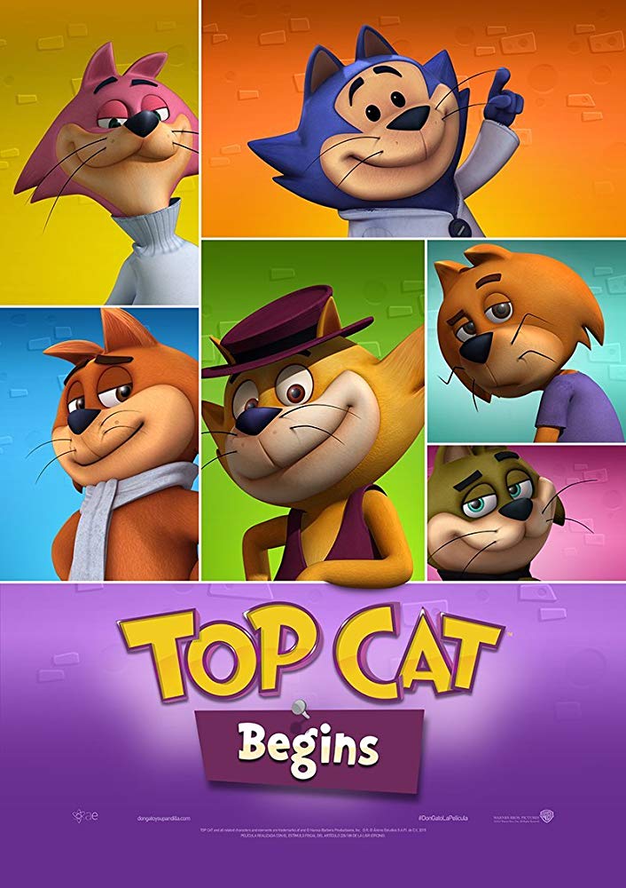 Top Cat Begins original release poster